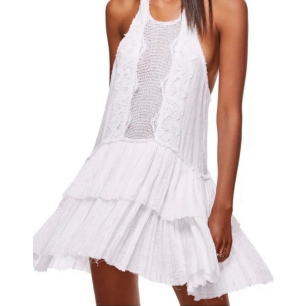 Free People Vanessa Mini Dress-Cotton-Boho-Festival-S